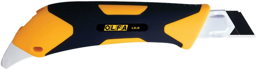 Olfa 1072198 - LA-X 18mm Fiberglass Rubber Grip Heavy-Duty Utility Knife - RACKTRENDZ
