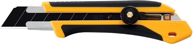 Load image into Gallery viewer, Olfa 1071858 - XH-1 25mm Fiberglass Rubber Grip EHD Utility Knife - RACKTRENDZ

