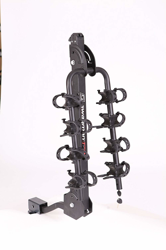 Swagman 63410 - Titan Two Arm Hitch Mount Bike Rack (4 Bike Fits 1-1/4" and 2" Receivers) - RACKTRENDZ