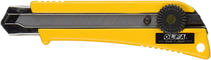 Load image into Gallery viewer, Olfa 5004 - L-2 18 mm Rubber Inset Heavy-Duty Utility Knife - RACKTRENDZ
