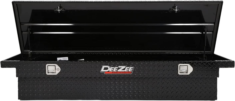 Load image into Gallery viewer, Deezee DZ8170LB - Red Label Crossover Single Lid Universal Black Tool Box - RACKTRENDZ
