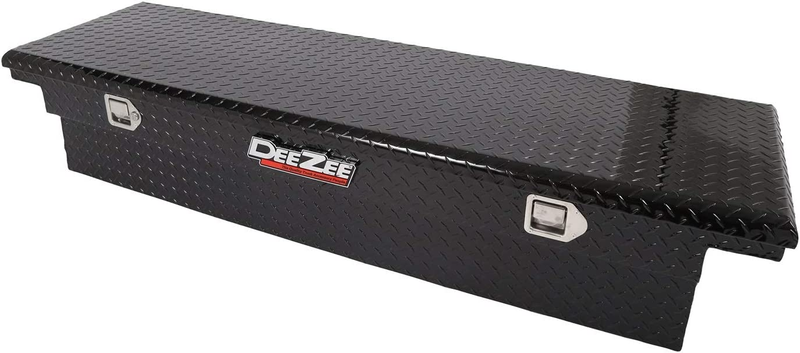 Load image into Gallery viewer, Deezee DZ8170LB - Red Label Crossover Single Lid Universal Black Tool Box - RACKTRENDZ
