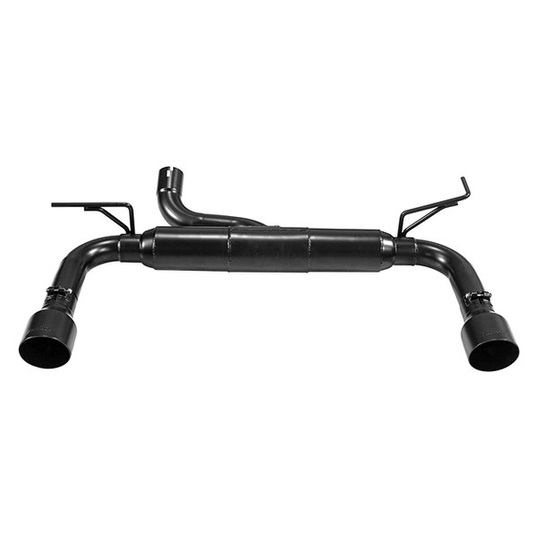Load image into Gallery viewer, Flowmaster 817752 - Outlaw™ 409 SS Axle-Back Exhaust System with Split Rear Exit for Jeep Wrangler 12-18 - RACKTRENDZ
