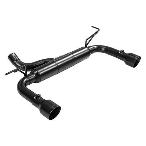 Flowmaster 817752 - Outlaw™ 409 SS Axle-Back Exhaust System with Split Rear Exit for Jeep Wrangler 12-18 - RACKTRENDZ