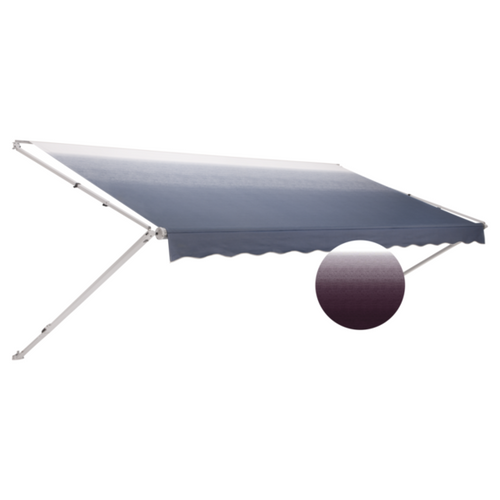 Dometic Corp 848NV16.40TB - 8500 Patio Awning, Maroon, 16', White Weathershield/ White End Cap - RACKTRENDZ