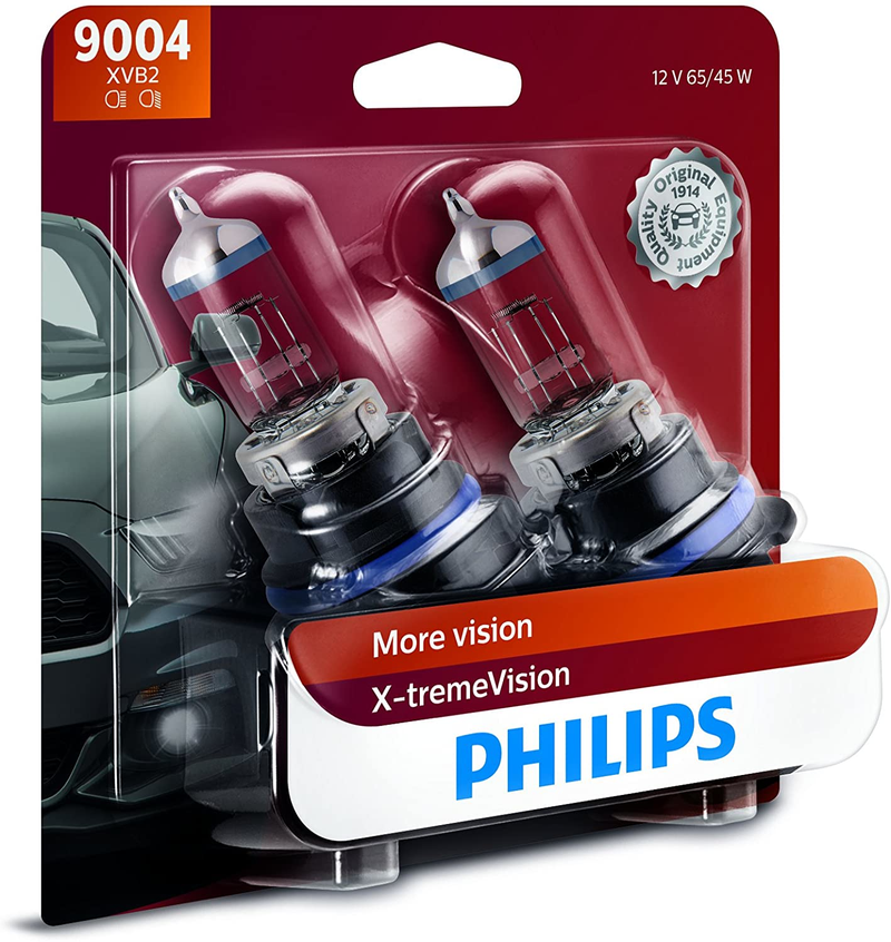 Load image into Gallery viewer, Philips X-tremeVision Headlight 9004 Pack of 2 - RACKTRENDZ
