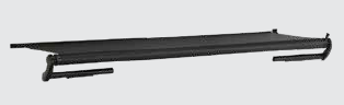 Dometic 98001FJ.192U - SlideTopper Awning 192" Black - RACKTRENDZ