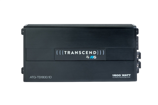 ATG-TS1800.1D - ATG Audio Transcend Series 1800w Class D Mono Amp - RACKTRENDZ