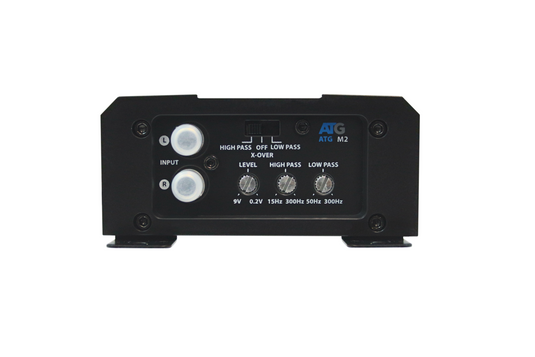 ATG ATGM2 - Audio Moto/Marine 2CH Amplifier 2 X 250W @ 2Ohms - RACKTRENDZ