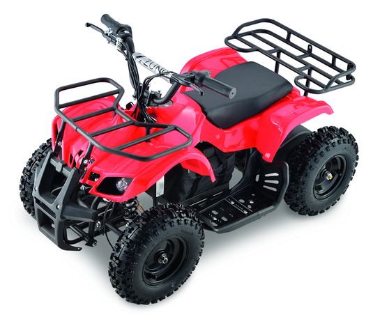 Zunix ATV103 - E-ATV 800W 36V Brushless Motor Red - RACKTRENDZ