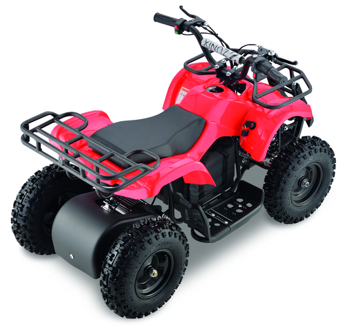 Zunix ATV103 - E-ATV 800W 36V Brushless Motor Red - RACKTRENDZ