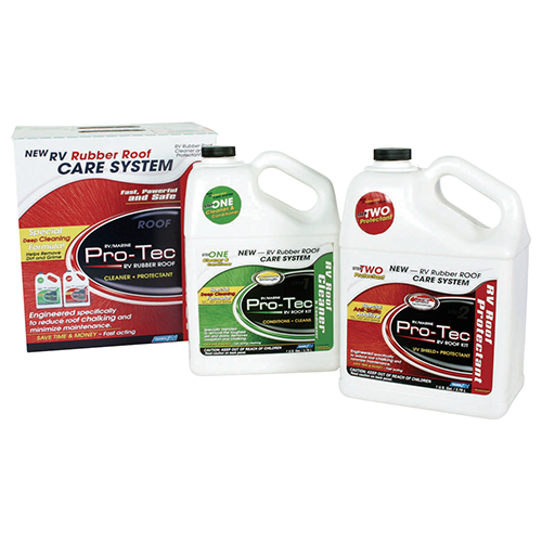 Camco 41452 ProTec Rubber Roof Care System, - Pro-Strength Bilingual - RACKTRENDZ