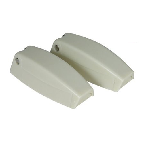 Camco 44163 - Baggage Door Catches - 2/Pack Colonial White - RACKTRENDZ