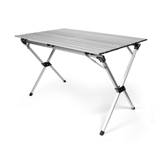 Camco 51892 - Fold-Away Aluminum Table - Roll-up w/Carry Bag - RACKTRENDZ