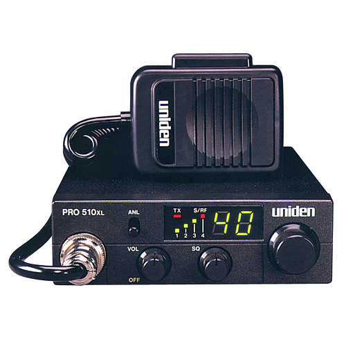Uniden PRO510XL - 40 Channel Compact Mobile CB Radio - RACKTRENDZ