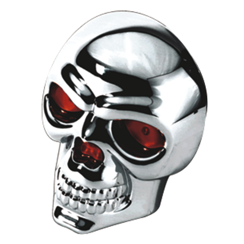 HITCH COVER SKULL WITH LED EYE - RACKTRENDZ