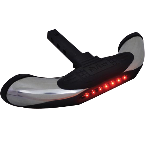 2-In-1 Hitch Step W/ Led - RACKTRENDZ