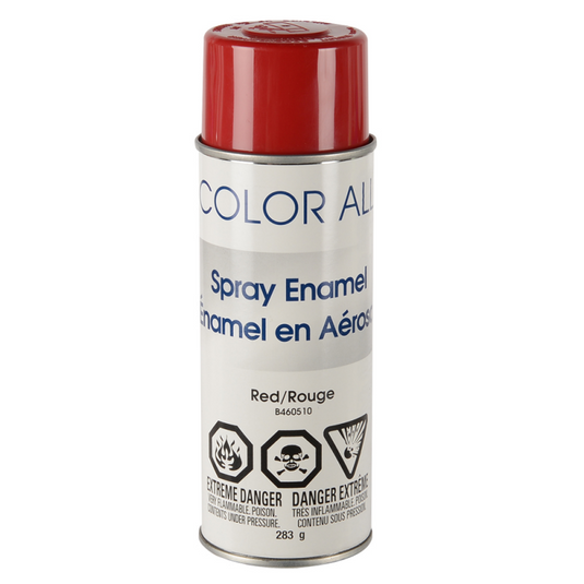 Krylon B460510 - Color All Enamel Spray Paint - Gloss Red - 16 oz - RACKTRENDZ