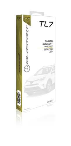iDatastart ADS-THR-TL7 - T-harness for select Toyota 10-22/Lexus 10-21/Scion 11-16 Vehicules (Push-to-Start models) - RACKTRENDZ