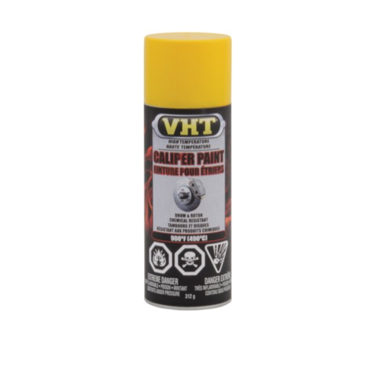 VHT CSP738 - Caliper Paint High Heat Coating 11 oz Spray - Bright Yellow - RACKTRENDZ