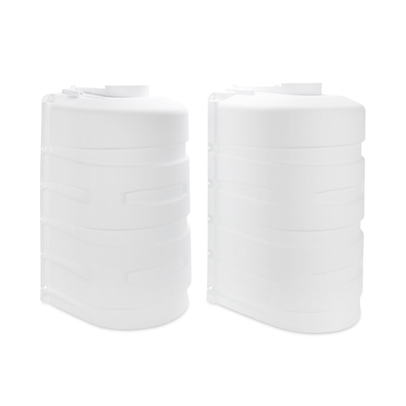 Load image into Gallery viewer, Camco 50513 - Double RV Propane Tank Cover, 30 lb, White - RACKTRENDZ
