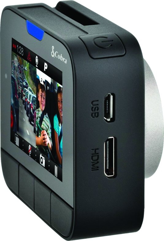 Cobra DASH2216D - Drive HD™ Dual View Dash Cam with Driver Alert System - RACKTRENDZ