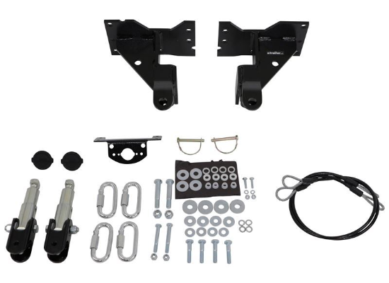 Load image into Gallery viewer, Demco 9519340 - Tabless Base Plate Kit - Removable Arms Jeep Cherokee Overland/Trailhawk 2019 - RACKTRENDZ

