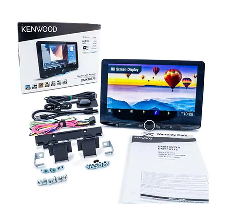 Kenwood DMX1037S - 2-DIN Multimedia Receiver 10.1'' (no CD) - RACKTRENDZ