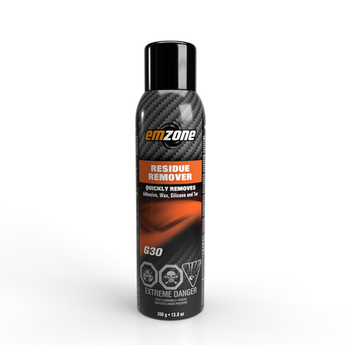 Emzone EM45030 - Residue Remover Spray 13.8 oz (pack of 12) - RACKTRENDZ