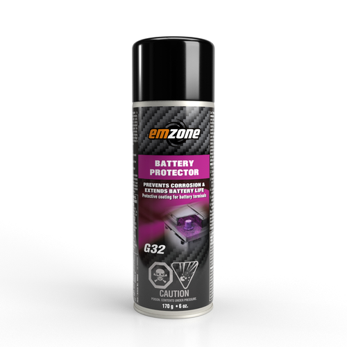 Emzone EM45032 - Battery Protector Spray 6 oz (pack of 12) - RACKTRENDZ