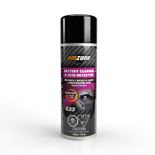 Emzone EM45033 - Battery Protector & Acid Detector Spray 7.6 oz (pack of 12) - RACKTRENDZ