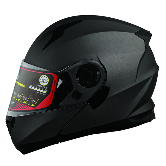 Zunix DOT05L - Open Face Flip-Up Helmet L - RACKTRENDZ