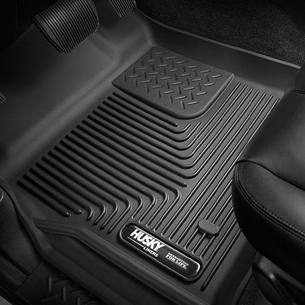 Load image into Gallery viewer, Husky Liners® • 53571 • X-Act Contour • Floor Liners • Black • First Row - RACKTRENDZ
