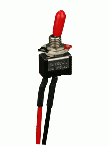 Metra IBMTS - Metra Toggle Switch Mini On/Off 6A with 20-Inch Leads (5-pack) - RACKTRENDZ
