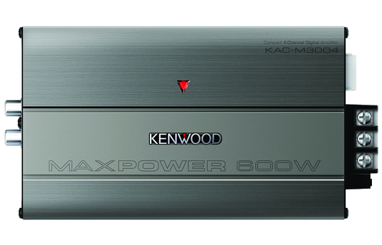 Kenwood KAC-M3004 - Compact 4 Channel Digital Amplifier 600W Max. - RACKTRENDZ
