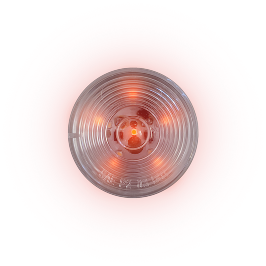 Uni-Bond LED2500C-6R - 2.5″ Round LED Marker Lamp – 6 Diodes Red - RACKTRENDZ