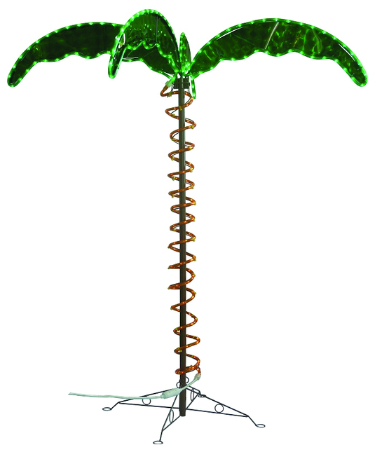 Mings Mark MM8080103 - Decorative LED Rope Lights Palm Tree 4'5" - RACKTRENDZ