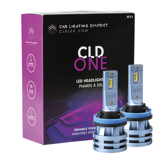 CLD CLDOEH11 - CLD ONE H11 LED Conversion Kit 6500K (2) - RACKTRENDZ
