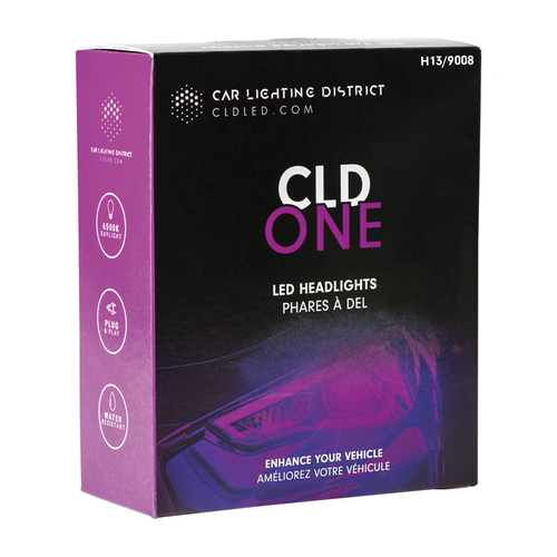 CLD CLDOEH13 - CLD ONE 9008/H13 LED Conversion Kit 6500K (2) - RACKTRENDZ