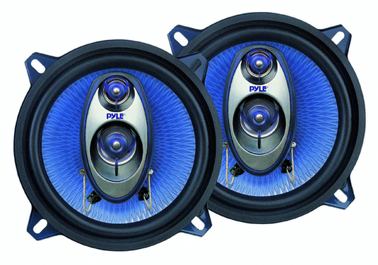 Pyle PL53BL Set of 2 Speakers 5.25" 3-way 100W RMS 200W Max. - RACKTRENDZ