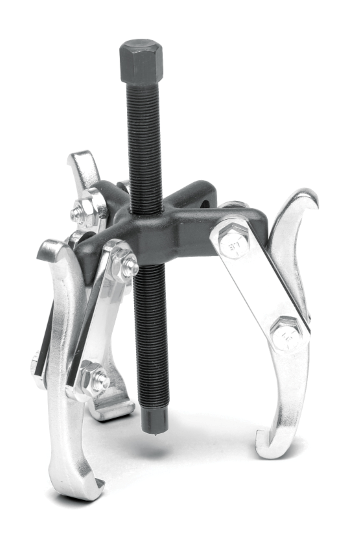 Three jaw store gear puller