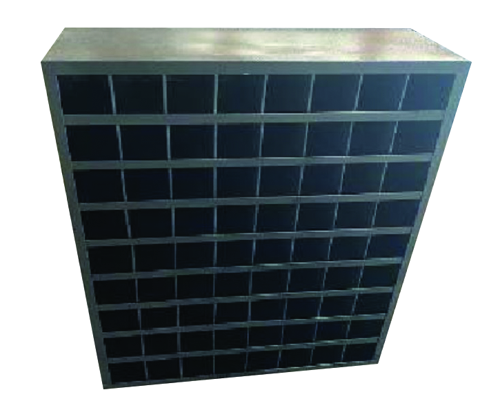 Load image into Gallery viewer, Rodac RD1772 - 72 Hole Storage Steel Bin 33.74&quot;(L)x12&quot;(W)x41.96&quot;(H) - RACKTRENDZ
