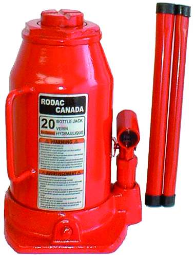 Rodac RDBJ20B - Bottle Jack - 20 Tons (Low) - RACKTRENDZ