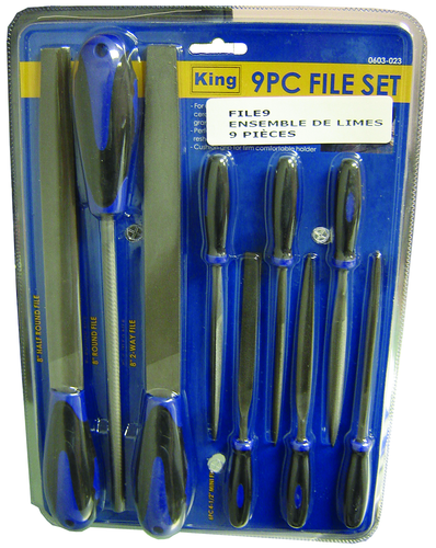 KingTools RDFILE9 - File Kit - 9 Pieces - RACKTRENDZ