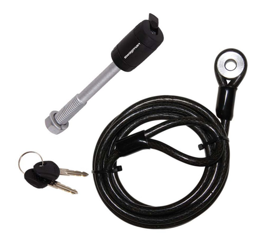 Swagman 64030 - 5/8" Locking Hitch Pin & Cable - RACKTRENDZ