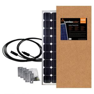 Samlex SSP-100-KIT - 100 Watt Solar Panel Kit - RACKTRENDZ