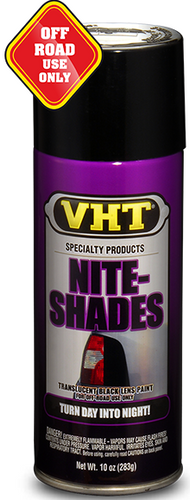 VHT CSP-999-A00 - Nite-Shades Transparent Black Tail Light Lens Coating - RACKTRENDZ
