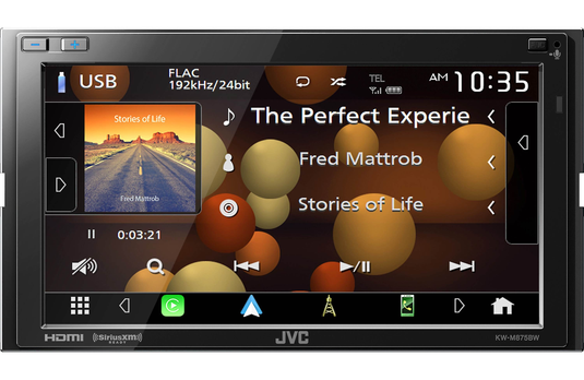 JVC 6.8'' 2-DIN Digital Multimedia Receiver - RACKTRENDZ