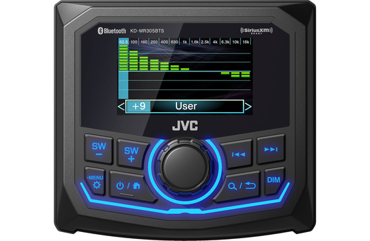 JVC KD-MR305BTS - Marine Digital Media Receiver 2.7