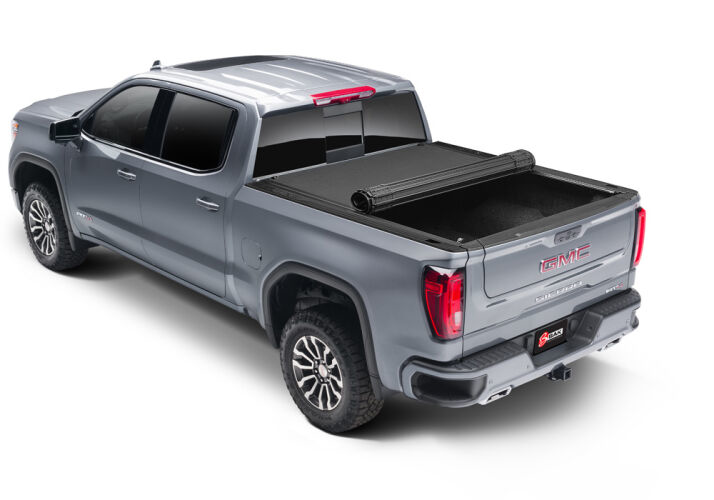 Load image into Gallery viewer, BAK® • 80427 • Revolver X4S • Hard Rolling Tonneau Cover • Toyota Tacoma 6&#39;2&quot; 16-23 with Deck Rail System - RACKTRENDZ
